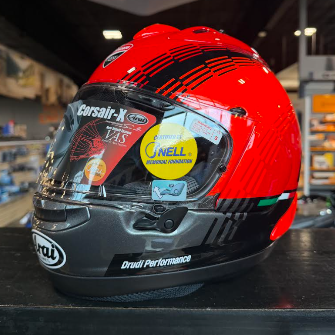 NEW Ducati Corse V9 Corsair-X Full Face Helmet Medium 981092224