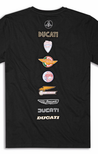 NEW Ducati Icon T-Shirt XXXL 100% Cotton Motorcycle Tee 987801538
