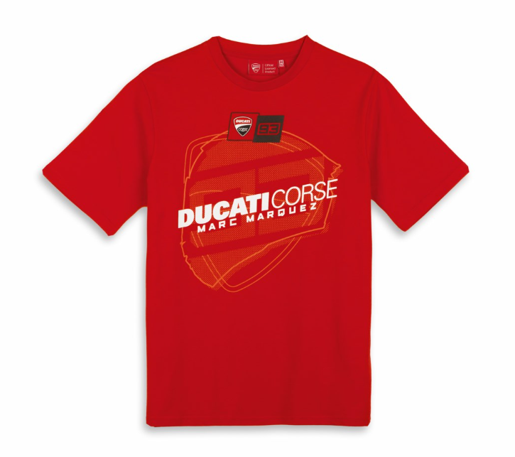 NEW Ducati Corse Dual MM93 Marc Marquez T-Shirt Medium 987804794