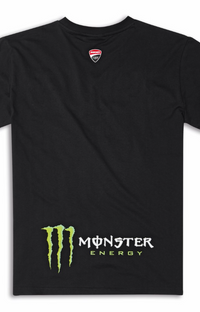 NEW Ducati Corse Monster Energy T-Shirt Small 100% Cotton Tee 987801923
