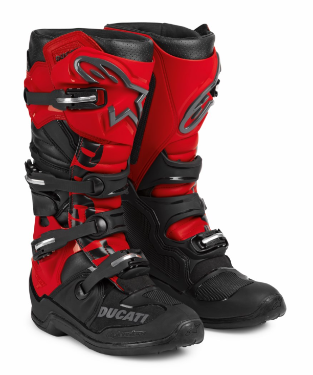 NEW Ducati Alpinestars Explorer T7 Motocross Boots Size 10 EU 44.5 981086100