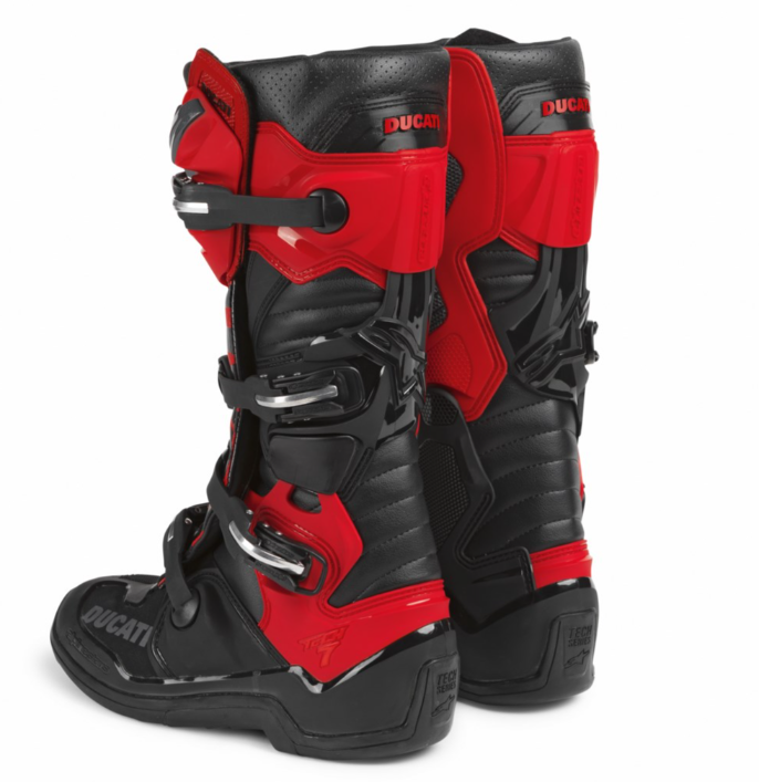 NEW Ducati Alpinestars Explorer T7 Motocross Boots Size 10 EU 44.5 981086100