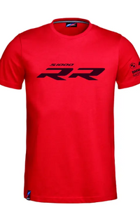 NEW BMW Motorrad Men's S1000RR T-Shirt Red Medium 76615B67602
