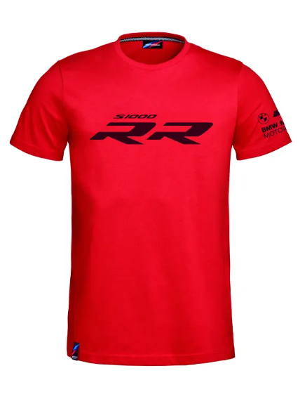 NEW BMW Motorrad Men's S1000RR T-Shirt Red Medium 76615B67602