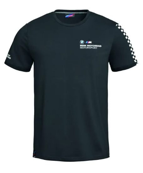 NEW BMW Motorrad Men's Motorsport T-Shirt Black XXL 76615B675E1