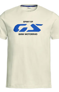 NEW BMW Motorrad Men's Spirit of GS T-Shirt White Large 76615B673F8
