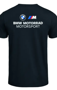 NEW BMW Motorrad Men's Race Team Logo T-Shirt Black Medium 76615B675F6
