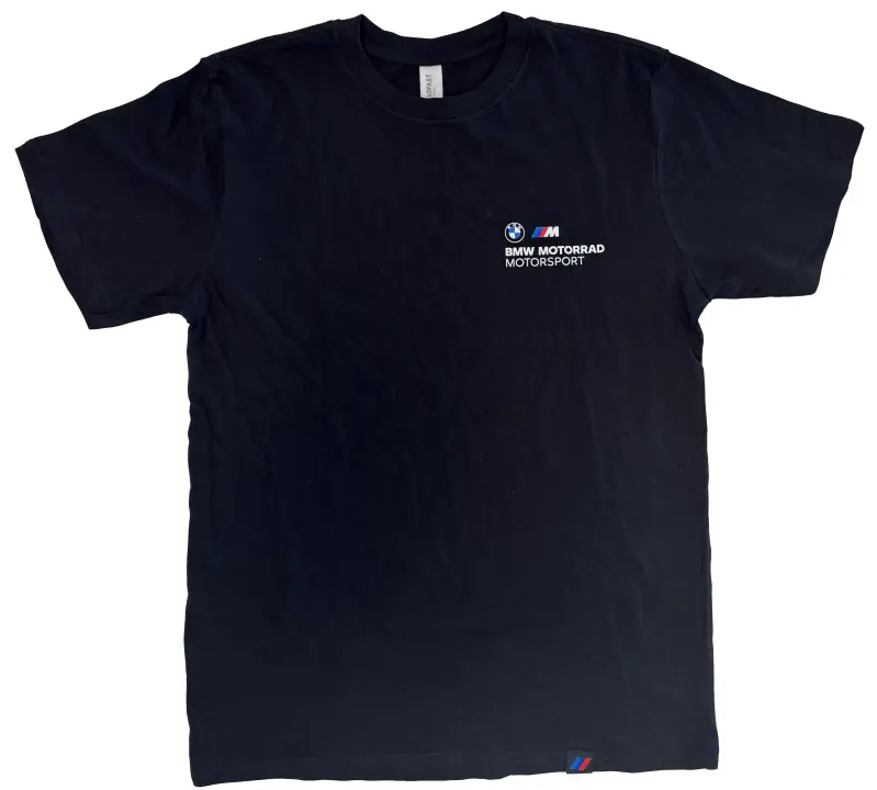 NEW BMW Motorrad Men's M 1000 RR Graphic T-Shirt Black XL 72605B81A31