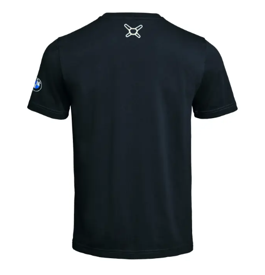 NEW BMW Motorrad Men's GS T-Shirt Black Medium 100% Cotton 76615B67421