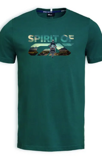 NEW BMW Motorrad Men's Spirit of GS T-Shirt Green XL 76615B3E422
