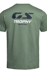 NEW BMW Motorrad Men's GS Trophy 2026 T-Shirt Olive Medium 76615B67427
