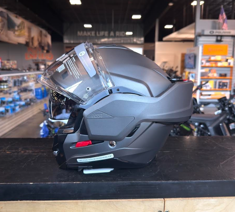 NEW HJC i100 Modular Motorcycle Helmet Semi Flat Titanium 2XL DOT