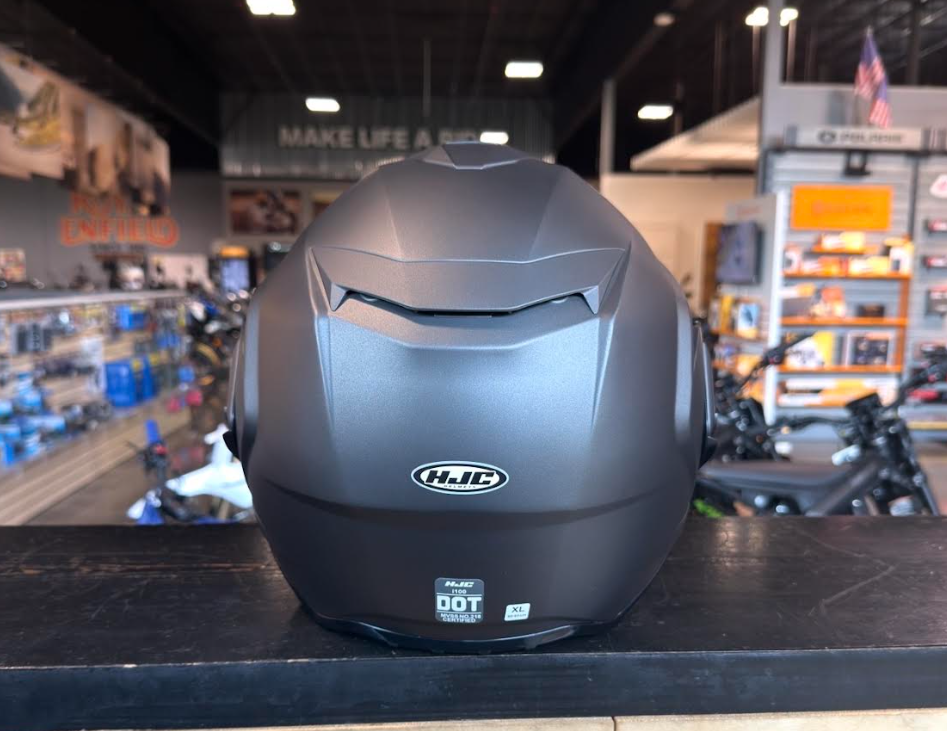 NEW HJC i100 Modular Motorcycle Helmet Semi Flat Titanium 2XL DOT