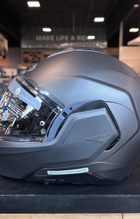 NEW HJC i100 Modular Motorcycle Helmet Semi Flat Titanium 2XL DOT
