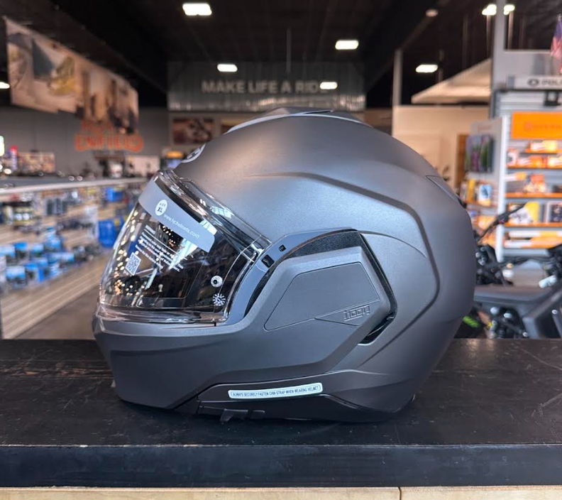 NEW HJC i100 Modular Motorcycle Helmet Semi Flat Titanium 2XL DOT