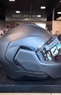 NEW HJC i100 Modular Motorcycle Helmet Semi Flat Titanium 2XL DOT
