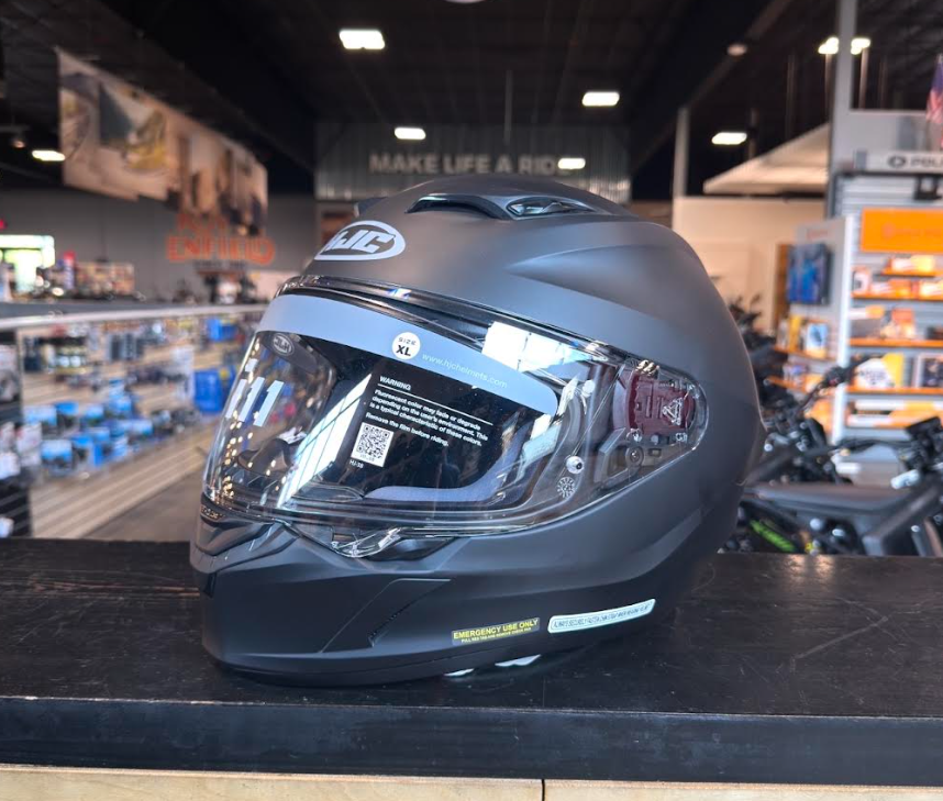 NEW HJC i11 Full Face Motorcycle Helmet Semi Flat Black Large Snell M2025D DOT