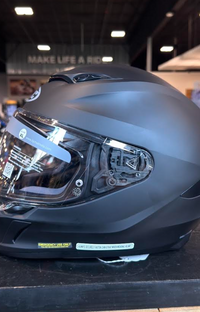 NEW HJC i11 Full Face Motorcycle Helmet Semi Flat Black Large Snell M2025D DOT

