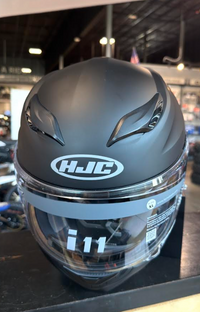 NEW HJC i11 Full Face Motorcycle Helmet Semi Flat Black Large Snell M2025D DOT
