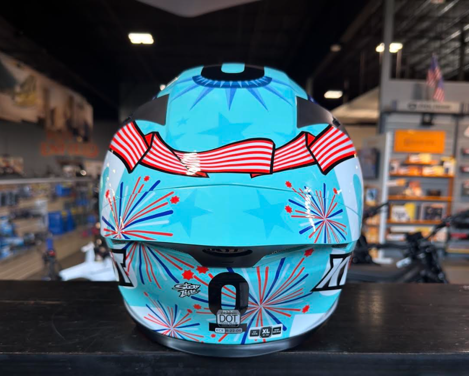 NEW KYT TT-Revo Leopard Americas Replica Helmet Medium DOT ECE 22.06