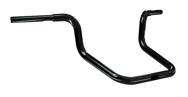 NEW Indian Motorcycle Mid Rise Handlebar Black Steel 4" Rise 2885138-266