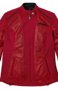 NEW Indian Motorcycle Women's Austin Mesh Jacket Red Small 286465102
