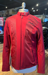 NEW Indian Motorcycle Women's Austin Mesh Jacket Red Small 286465102
