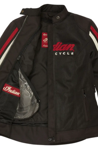 NEW Indian Motorcycle Women's Milestone Mesh Jacket Black Large 283339306
