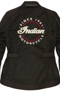 NEW Indian Motorcycle Women's Milestone Mesh Jacket Black Large 283339306
