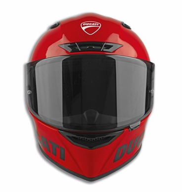NEW Ducati Logo Suomy Full Face Helmet Red XL 981088376