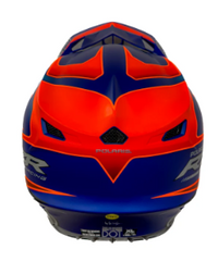 NEW Polaris RZR Troy Lee Designs SE4 Helmet Blue Orange XL 283331809
