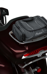 NEW OEM Indian Motorcycle Spirit Lake Rack Bag Black 2889145-VBA 5.2 Gallon

