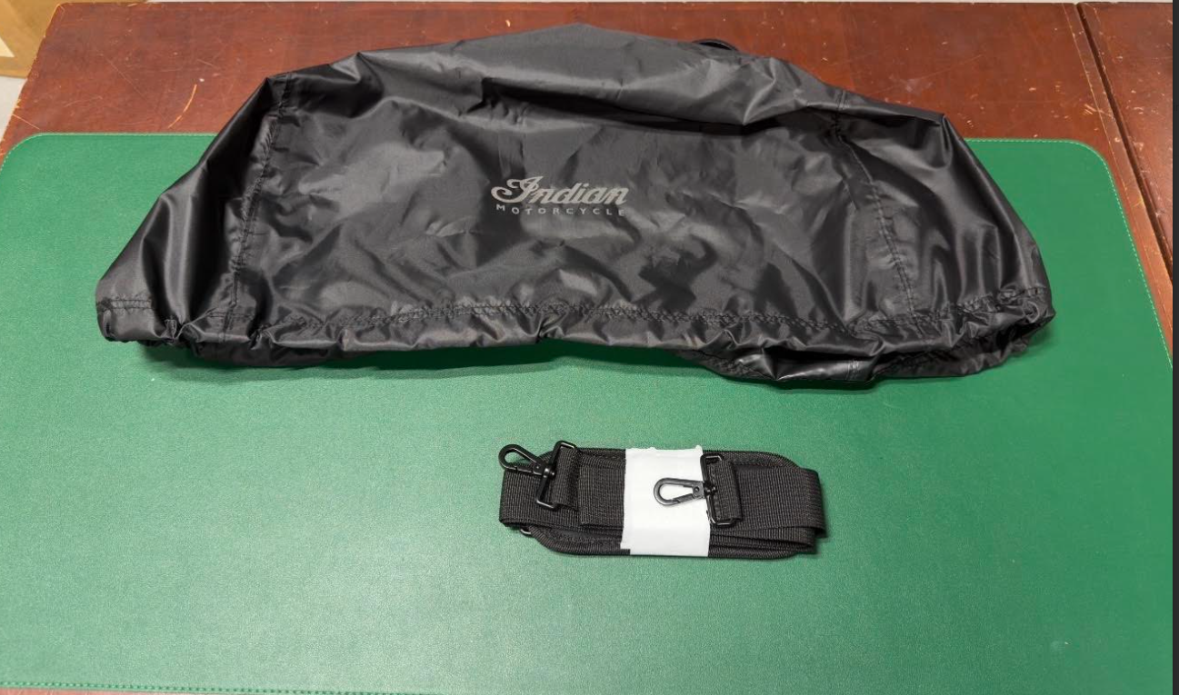 NEW OEM Indian Motorcycle Spirit Lake Rack Bag Black 2889145-VBA 5.2 Gallon