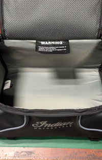 NEW OEM Indian Motorcycle Spirit Lake Rack Bag Black 2889145-VBA 5.2 Gallon
