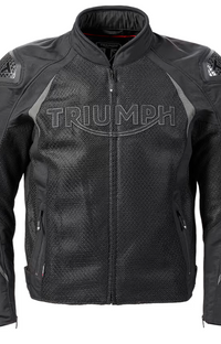 NEW Triumph Triple Sports Mesh Motorcycle Jacket Black XXL MTES2208-XXL
