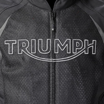 NEW Triumph Triple Sports Mesh Motorcycle Jacket Black XXL MTES2208-XXL