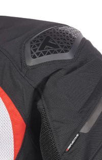 NEW Triumph Triple Sports Mesh Jacket Black White Red Medium MTES2338-M
