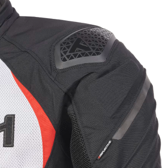 NEW Triumph Triple Sports Mesh Jacket Black White Red Medium MTES2338-M