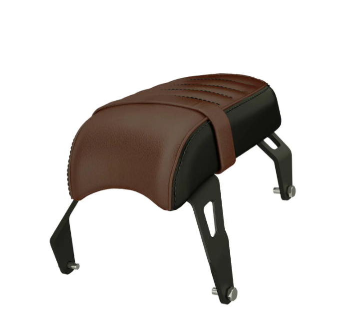 NEW OEM Indian Scout Bobber Genuine Leather Passenger Seat Brown 2883055-LNA