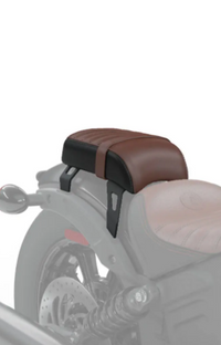 NEW OEM Indian Scout Bobber Genuine Leather Passenger Seat Brown 2883055-LNA

