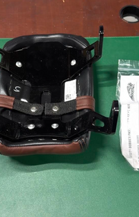 NEW OEM Indian Scout Bobber Genuine Leather Passenger Seat Brown 2883055-LNA
