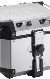 NEW Givi Trekker Outback 42L Aluminum Top Case Silver OBKN42AA
