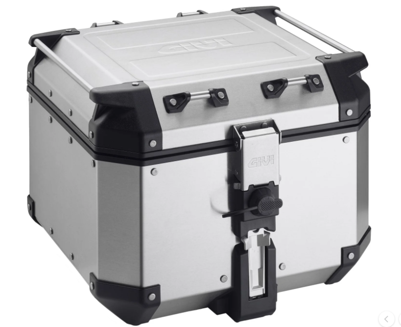 NEW Givi Trekker Outback 42L Aluminum Top Case Silver OBKN42AA