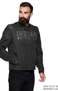 NEW Indian Motorcycle Men's Rainier Riding Jacket Black XXL 286485112
