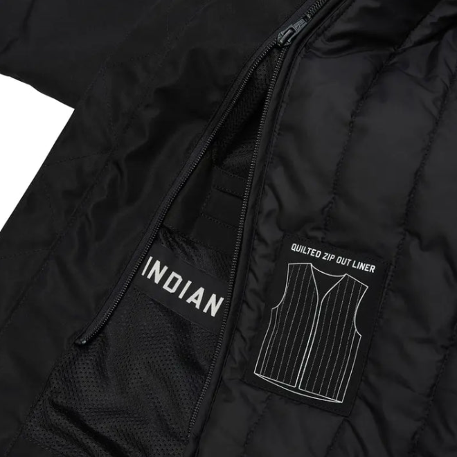 NEW Indian Motorcycle Men's Rainier Riding Jacket Black XXL 286485112