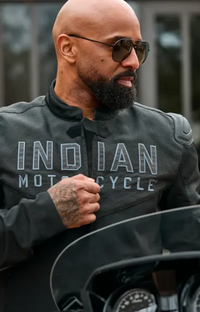 NEW Indian Motorcycle Men's Rainier Riding Jacket Black XXL 286485112
