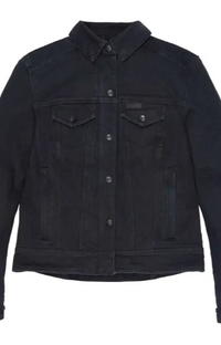 NEW Indian Motorcycle Women's Alex Denim Riding Jacket Black XXL 283336412
