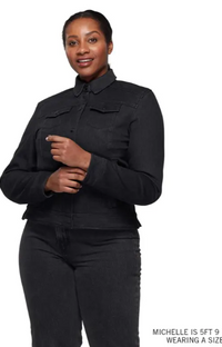 NEW Indian Motorcycle Women's Alex Denim Riding Jacket Black XXL 283336412

