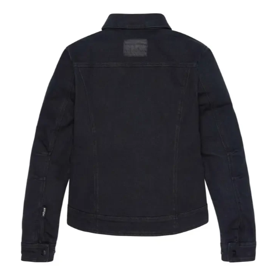 NEW Indian Motorcycle Women's Alex Denim Riding Jacket Black XXL 283336412