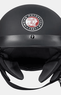 NEW Indian Motorcycle Classic Half Helmet Matte Black Small 286482902
